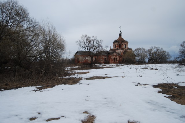 Покровская церковь (1755-1763, 1826-1830). Храмовая живопись (3 четв. XIX и нач. XX)